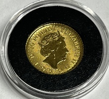 Brittania Elizabeth II 1/10oz .9999 Gold Coin