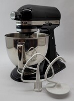 KitchenAid Custom Jet Black 5-Quart Artisan Tilt-Head Stand Mixer w/ Accessories
