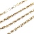 10K Yellow Gold 20 in. 2.6mm Hollow Diamond-Cut Rope Chain 4.2g