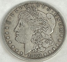 1880 Morgan Silver Dollar 90% Silver