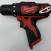 Milwaukee 2407-20 M12 12V Li-Ion Cordless 3/8" Drill/Driver