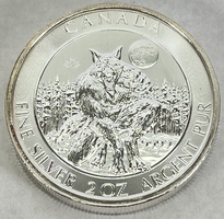 2021 Queen Elizabeth II 10 Dollars 2oz .999 Fine Silver Round