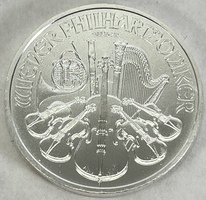 2023 1.5 Euro 1oz Philharmoniker .999 Fine Silver