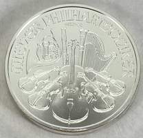 2022 1.5 Euro 1oz Philharmoniker .999 Fine Silver