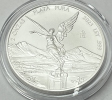 2023 2 Onza .999 Silver Libertad