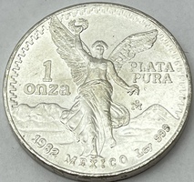 1982 1 Onza .999 Silver Libertad