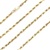 14K Yellow Gold 20 in. 3.0mm Solid Rope Link Chain 19.0g