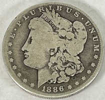 1886 O Morgan Silver Dollar 90% Silver