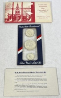US Bicentennial Silver Uncirculated Set 1776-1976 40% Silver