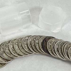 1 $10 Roll Of Walking Liberty Half Dollars 90% Silver (20)