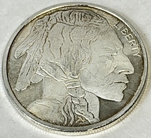 1oz .999 Fine Silver Round