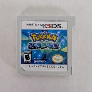 Pokémon Alpha Sapphire (Nintendo 3DS) Authentic Cartridge Only, Working
