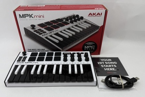 Akai Professional _ MPK Mini _ 25-Key Compact Keyboard and Pad Controller