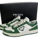 Prada Downtown Leather Sneakers Sz:38.5/7.5