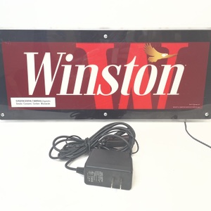 Winston Cigarette LED Sign W/Power Cord
