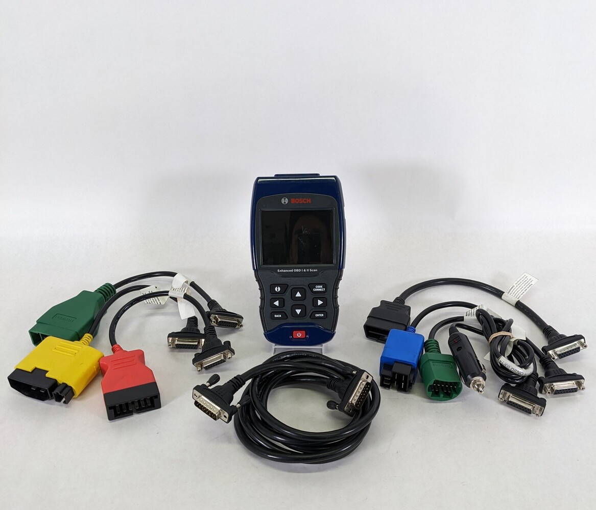 BOSCH 1300 Enhanced OBD I & II Scan Tool Scanner DTC Code Read & Erase ...