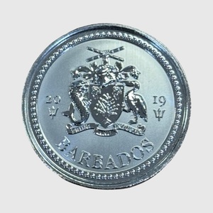 Barbados 2019 .999 Silver Bullion