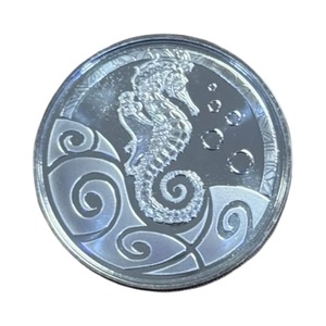 Samoa 2019 .999 Seahorse Silver Bullion