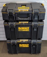 DEWALT TOUGHSYSTEM 2.0 Tower Tool Box System (3 Piece Set) - No Wheels/Handle
