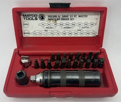 Matco Tools SID23PB 22 Piece Master Impact Bit Driver Set