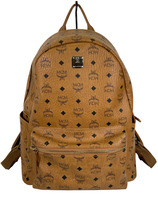 MCM Visetos Monogram Canvas Backpack 