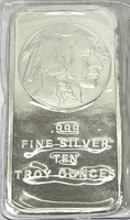 10oz .999 Fine Silver Bar
