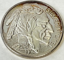 2oz .999 Fine Silver "Big Nickel"