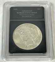 1922 Silver Peace Dollar 90% Silver