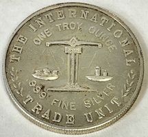 1oz .999 Fine Silver Round