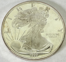 Liberty 1 Troy Pound (12oz) .999 Fine Silver