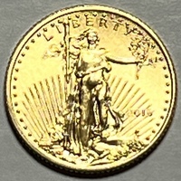 1/10oz $5 Gold Eagle Coin