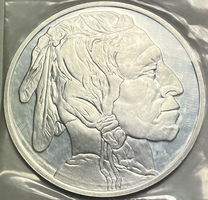 5oz .999 Fine Silver Round