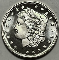 1oz .999 Fine Silver Round