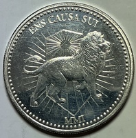1oz .999 Fine Silver Round