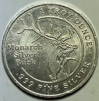 1oz .999 Fine Silver Round