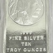 10oz .999 Fine Silver Bar