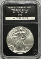 1996 American Silver Eagle 1oz .999 Fine Silver