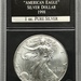 1998 American Silver Eagle 1oz .999 Fine Silver