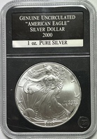 2000 American Silver Eagle 1oz .999 Fine Silver