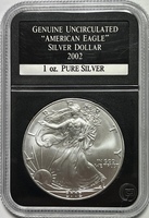 2002 American Silver Eagle 1oz .999 Fine Silver