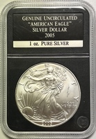 2005 American Silver Eagle 1oz .999 Fine Silver