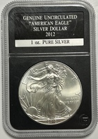 2012 American Silver Eagle 1oz .999 Fine Silver