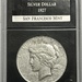 1927 S Silver Peace Dollar 90% Silver