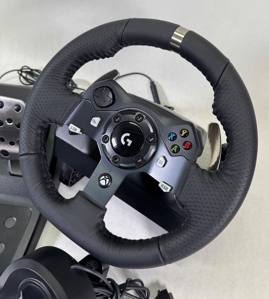 Logitech G920 Add Logitech G920 Driving Force Steering Wheels & Pedals & Shifter ...